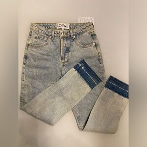 Loewe high-rise wide-leg jeans
